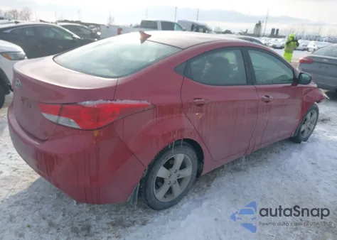 2013 Hyundai Elantra Gls z USA, uszkodzony, nr VIN KMHDH4AE6DU972403